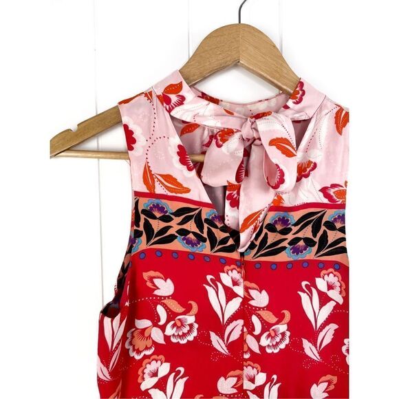 PARKER Aurora Silk Mini Dress In Talavera 0 - Picture 8 of 16